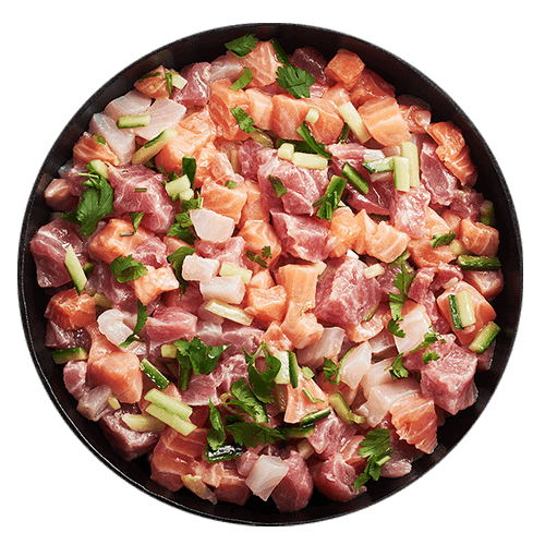 Chirashi marinated