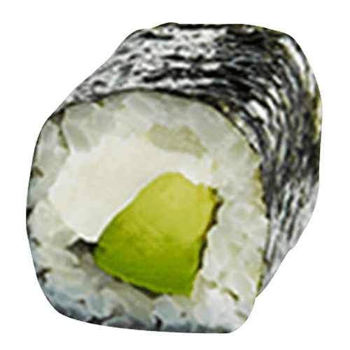 Hoso Avocado Philly Maki