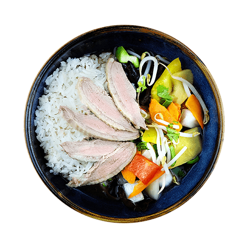 Oyster Pho You mit Entenfleisch