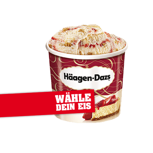 Mittagsmenü Häagen-Dazs Eis nach Wahl 95ml