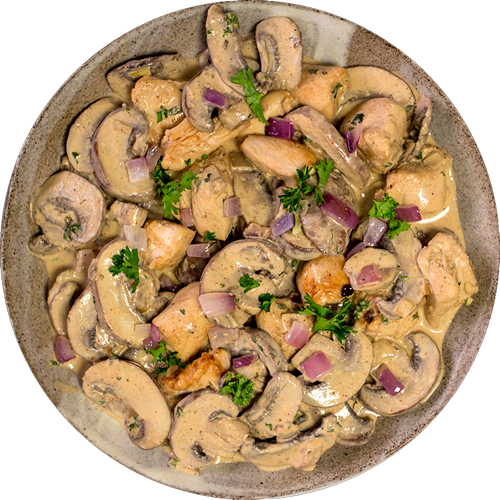 Champignon-Pfanne