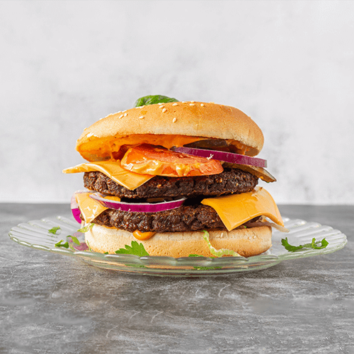 Doppel-Cheeseburger