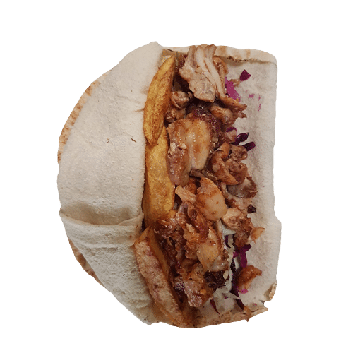 Hähnchen-Shawarma Sandwich