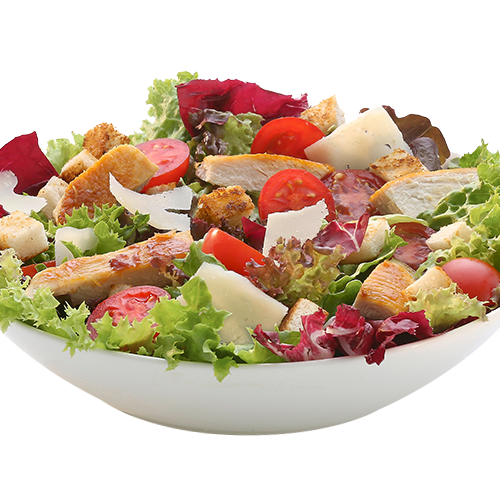Caesar's Chicken Salat