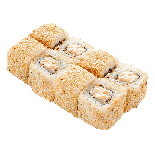Gekochter Lachs Roll