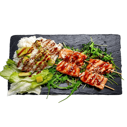 Donburi Lachs
