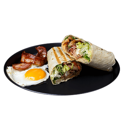 Wrap Bacon Egg
