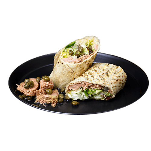 Wrap Tuna-Capers