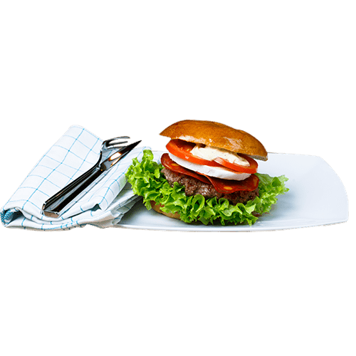 Burger Goat's cheese-Chorizo