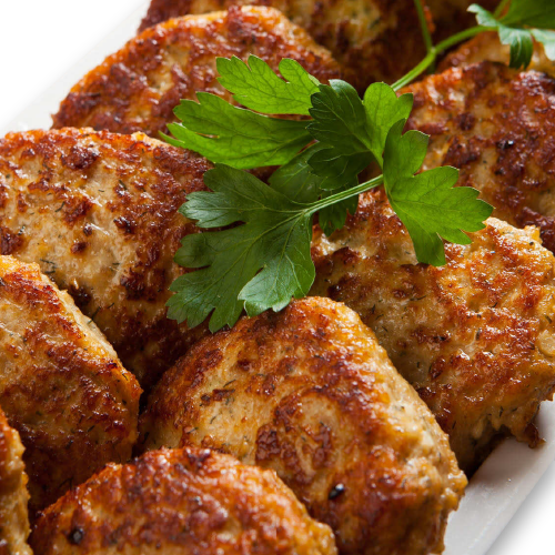 Chicken Meatball in Carrot-Tomato Sauce