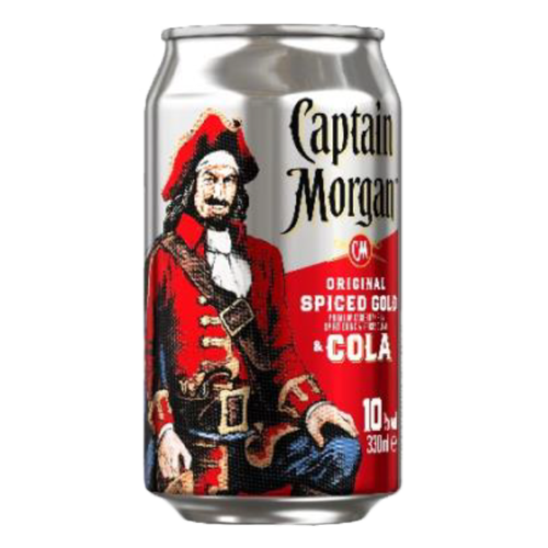 Captain Morgan Spiced Gold & Cola 0,33l