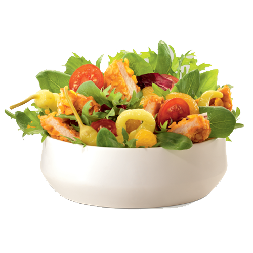 Crunchy-Chicken Salat