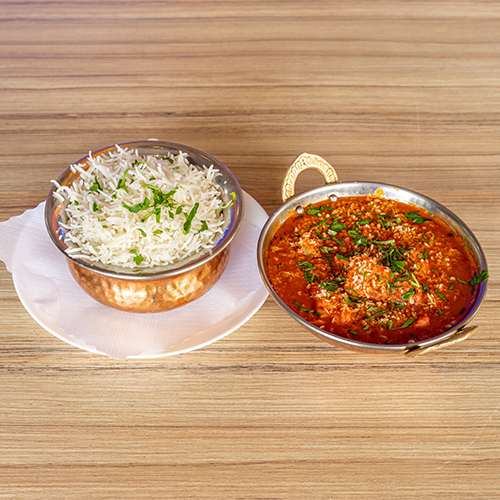 Chicken Madras (scharf)