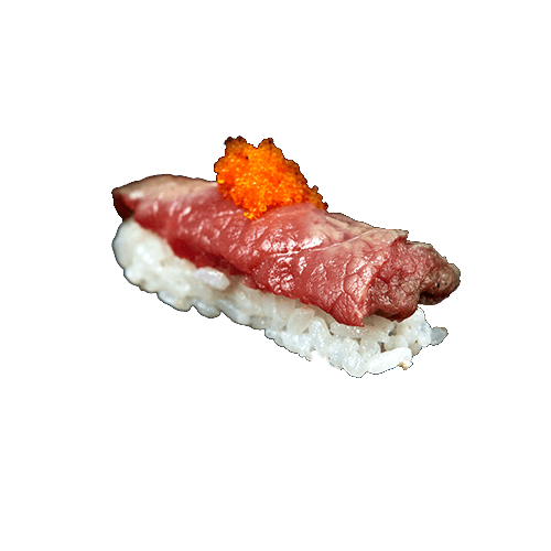 Rindfleisch Masago Nigiri