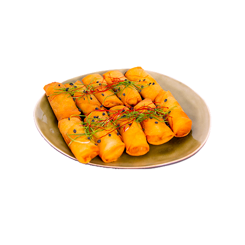 Mini-Frühlingsrollen (10 Stück, vegetarisch)