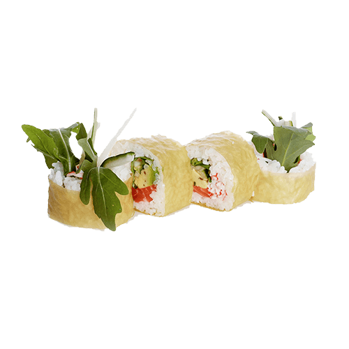 Green Salmon Roll (4 Stück)