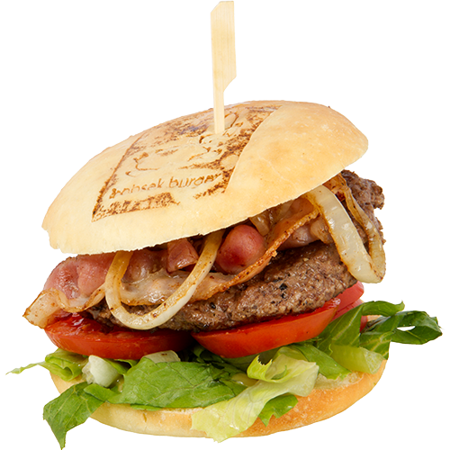 BBQ-Burger ohne Pommes