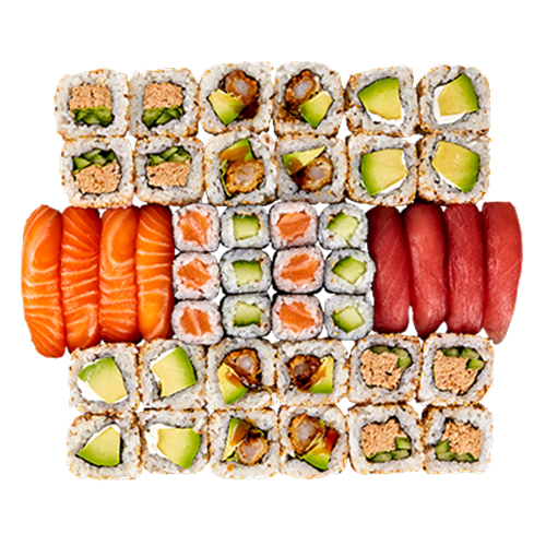 Cat's Sushi Platte (44 Stück)