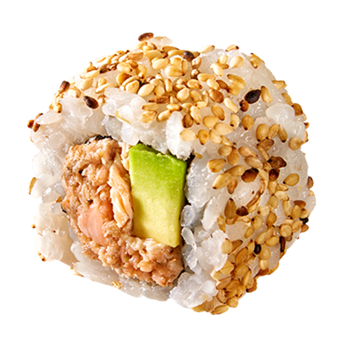 Spicy-Salmon-Roll (4 Stück, leicht scharf)