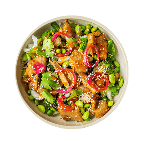 Spicy Chicken Bowl (laktosefrei)