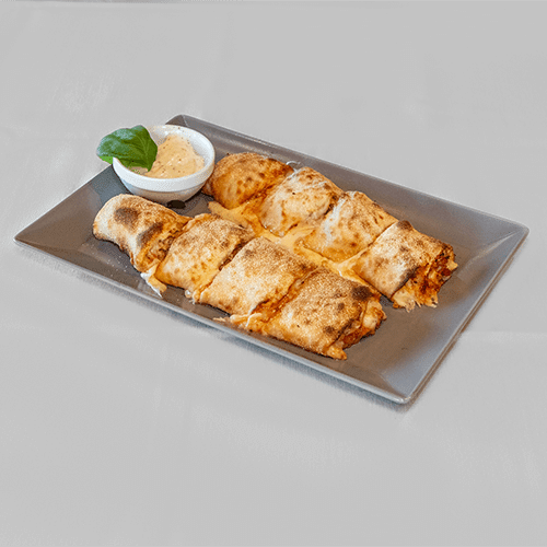 Gefüllte Pizzabrötchen mit Thunfisch