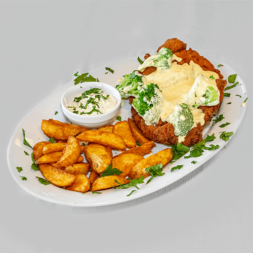 Hollandaise Schnitzel