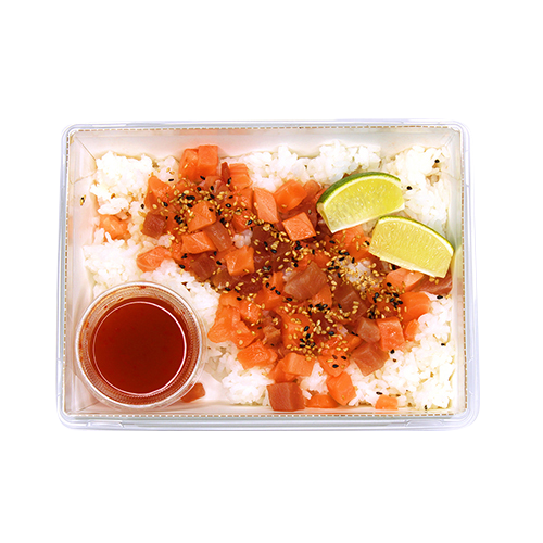 Poké Bowls Lachs Thunfisch Sesam (410g)
