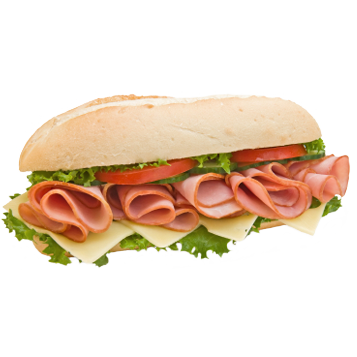 Baguette Schinken
