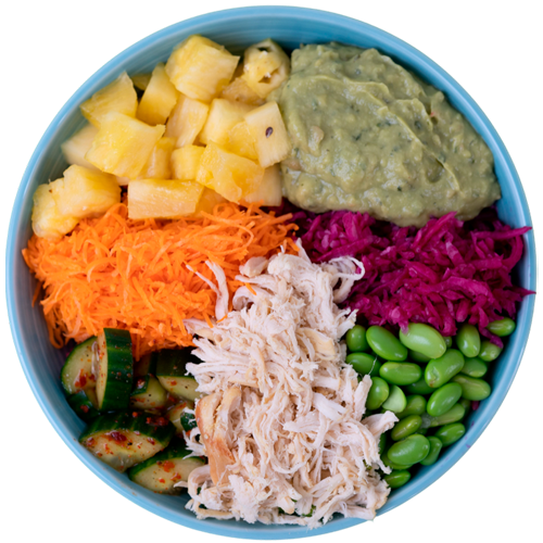 Hawaii Pulled Chicken Bowl