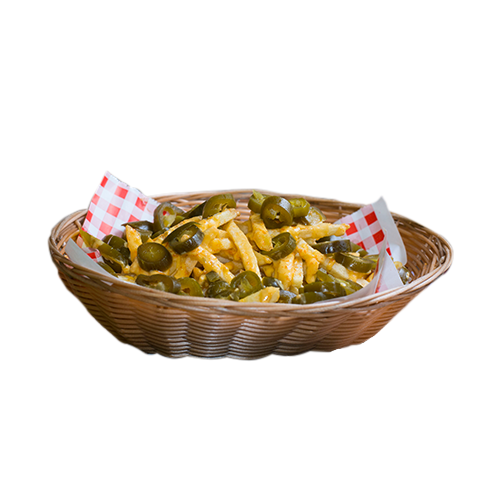 Chilli-Cheese-Jalapeno Fries (ca. 350g)