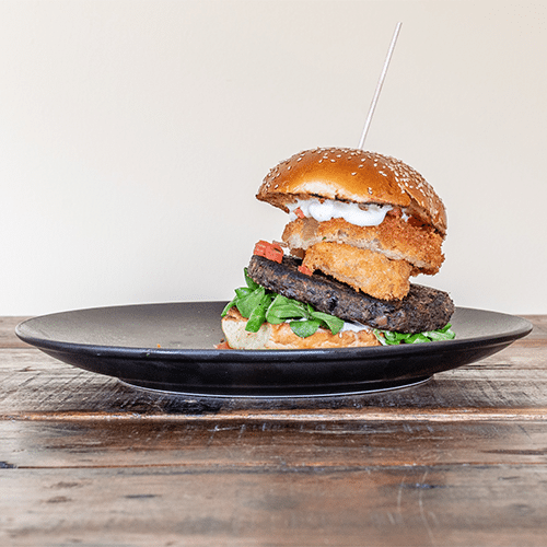 Black Bean Haven Burger (vegan)