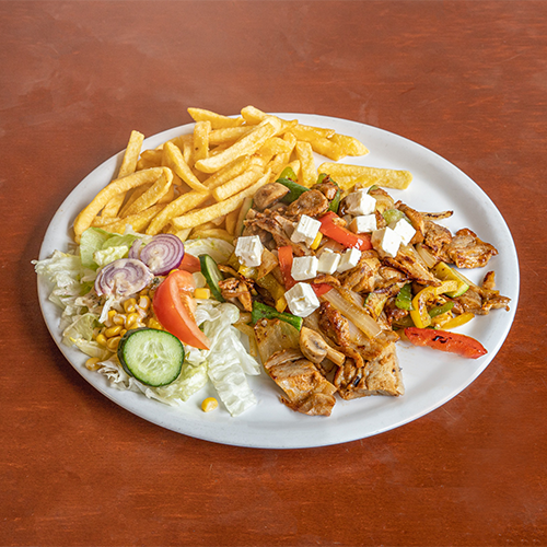 Hähnchen Gyros Pfanne