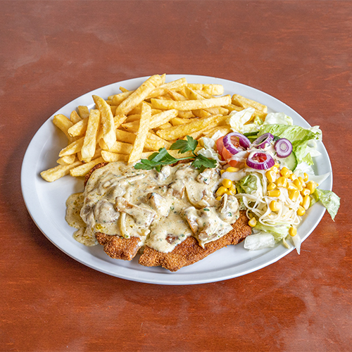 Rahmsauce Schnitzel