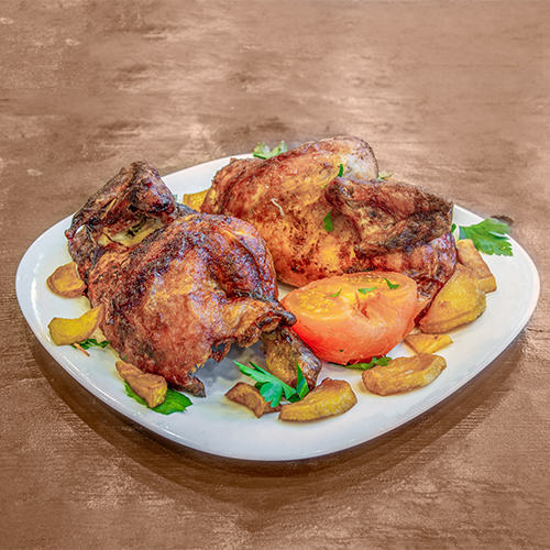 Ganzes Grillhähnchen