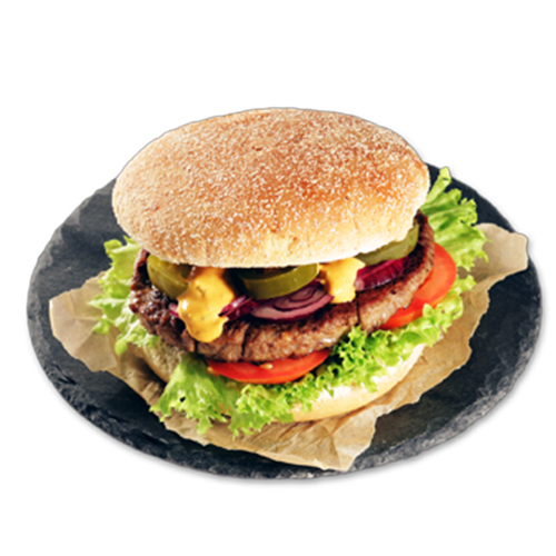 Burger Hot Beef (leicht scharf)