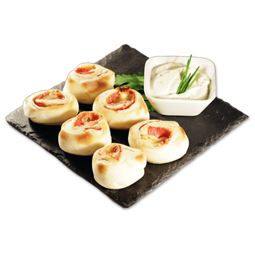Pizzabrötchen Salami