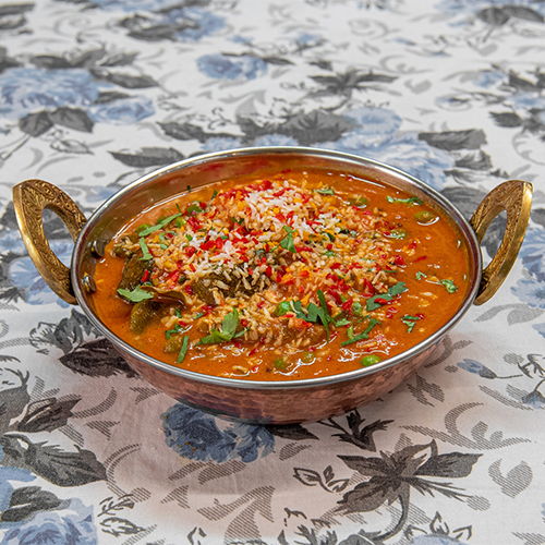 Sabji Madras (scharf, vegan)