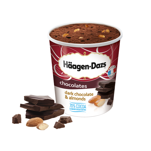 Dark Chocolate & Almonds 460ml