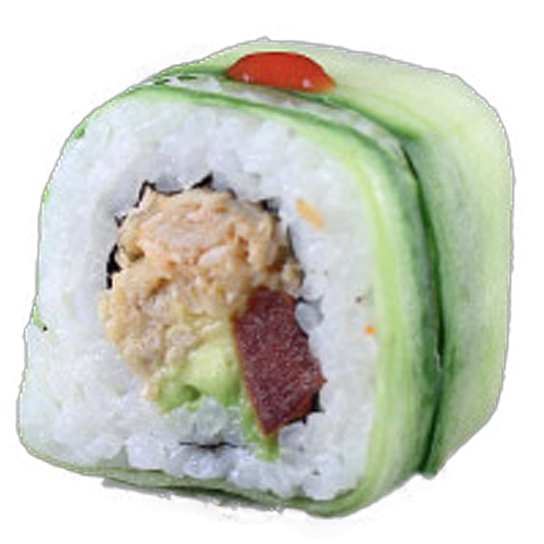 Sake Spring Roll (4 Stück)