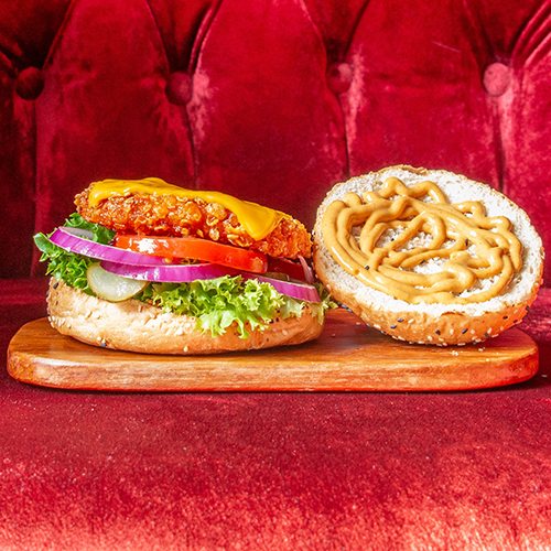 Burger Menu - Krossener Burger (Chicken Burger)