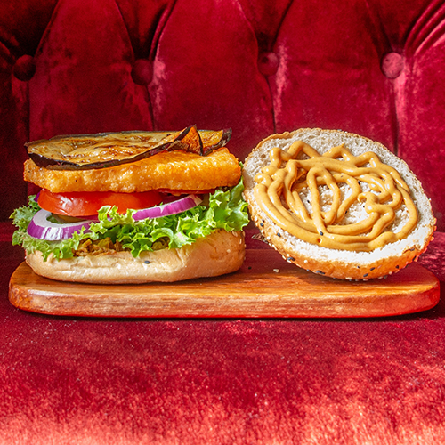 Burger Menu - Petersburger Burger (Vegetarian Burger)