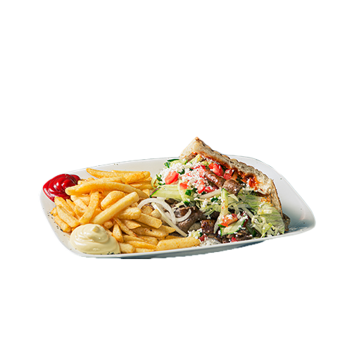 Sali Döner mit Dönerfleisch Menü