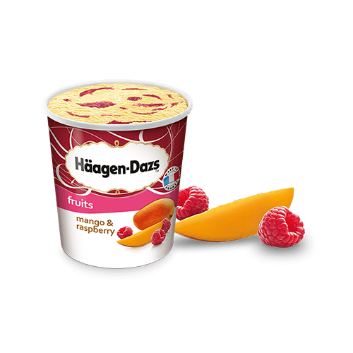 Häagen Dazs Mango & Raspberry