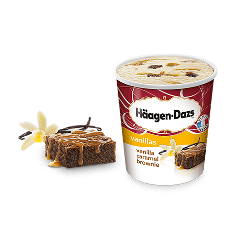 Häagen Dazs Vanilla Caramel Brownie