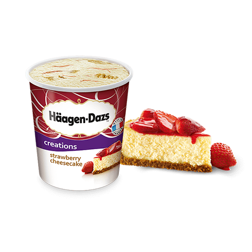Häagen Dazs Strawberry Cheesecake