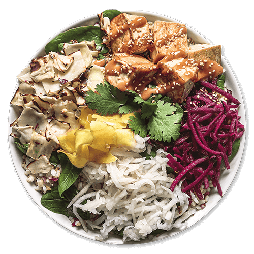 Ssamjang Tofu Bowl (vegan)