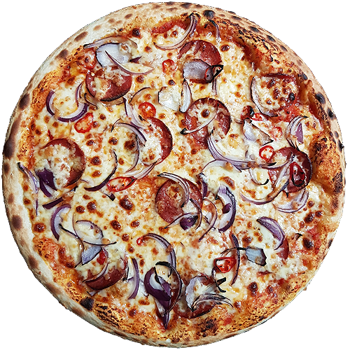 Pizza Diavolo (scharf)