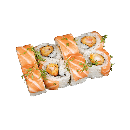 Salmon Ebi Roll Maki