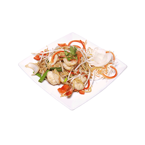 Mie noodles chicken