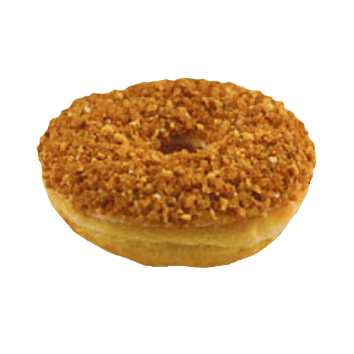 Brittle and Vanilla Donut